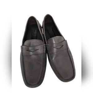TO BOOT NEW YORK Jaydon Penny Driving Loafer Gray Size 8